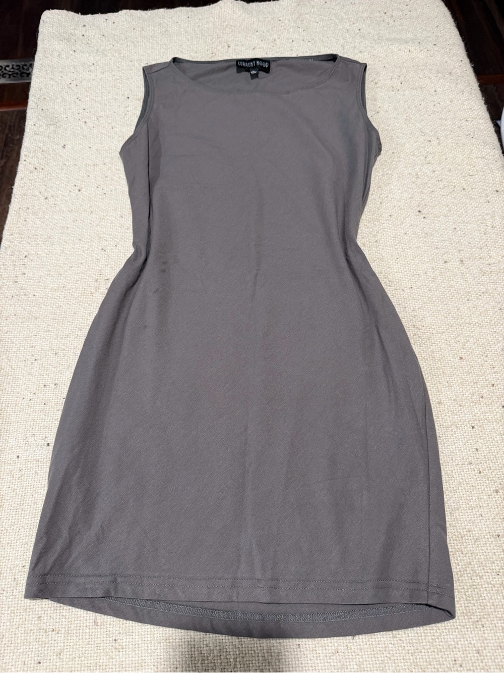 Current Mood Sleeveless Midi Dress in Taupe